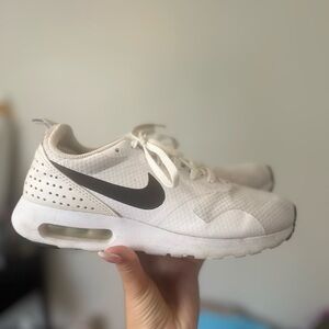 Nike White and Black Air Max Sneakers